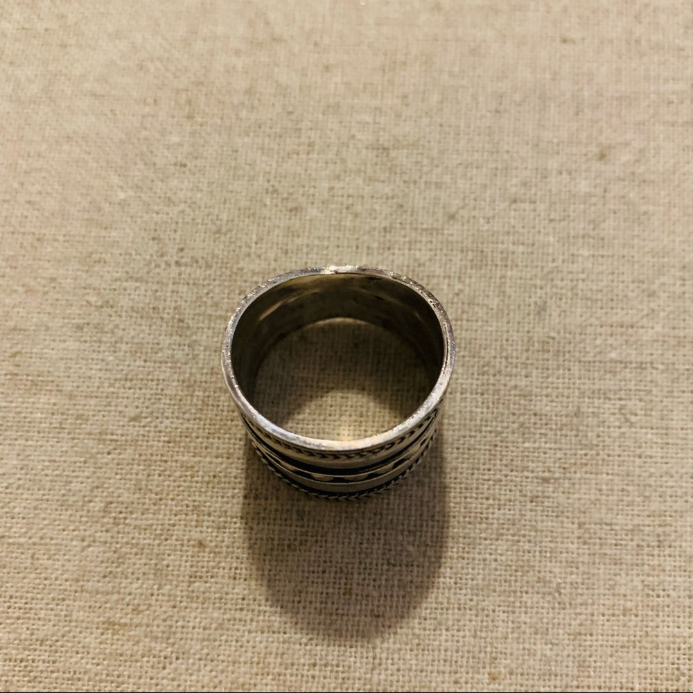 Vintage | Band | Sterling Silver Band | Whimsgoth | Festival - Picture 12 of 15